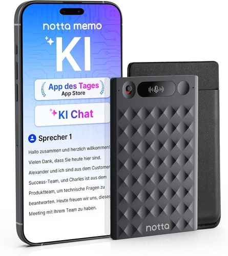 Notta memo diktiergerät - notta, ki-diktiergerät