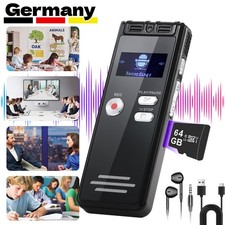 64GB Digital Diktiergerät