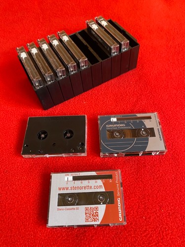 Grundig diktierkassetten - ,