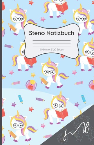 Steno notizbuch einhorn - steno, a5: