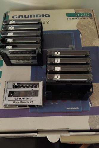 Grundig stenokassetten - grundig,