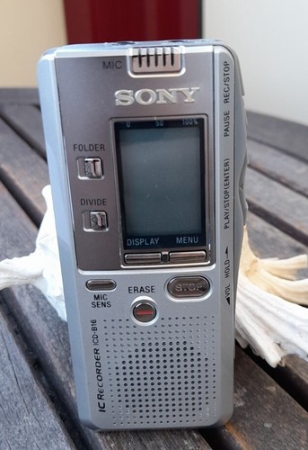 Sony recorder icd - ic,