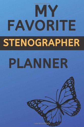 Stenographer planner monats - planner:, monats-