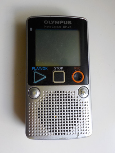 Olympus note corder 20 - olympus,