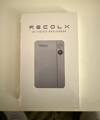 Recolx voice recorder - ai,
