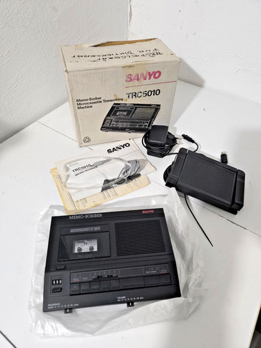 Sanyo memo scriber trc - trc-5010, /