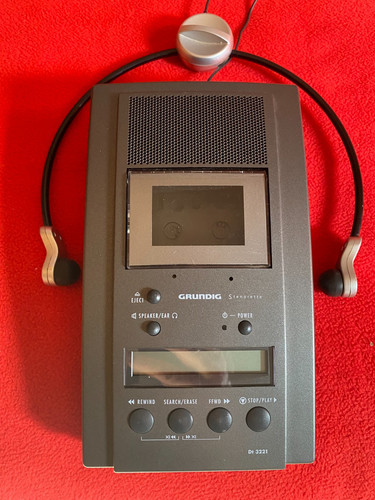 Grundig stenorette 3221 - dt,