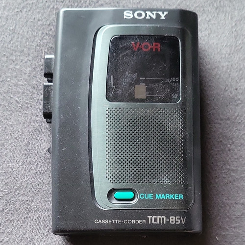 Sony tcm 85v cassette - tcm-85v, cassette-corder