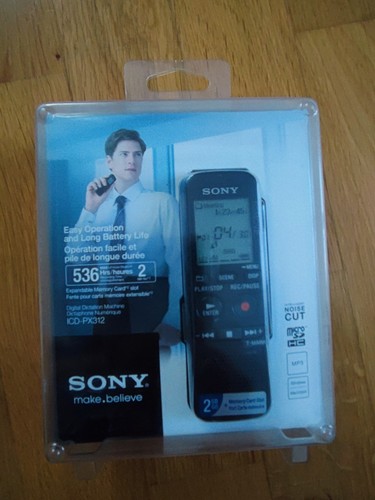 Sony icd px312 digitaler voice - sony, icd-px312