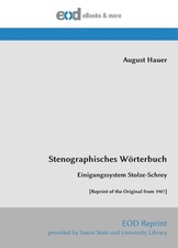 Stenographisches Wörterbuch