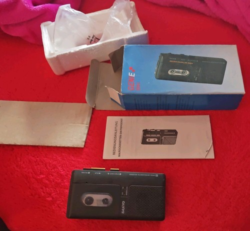 Sanyo kassetten diktiergerät - kassetten,